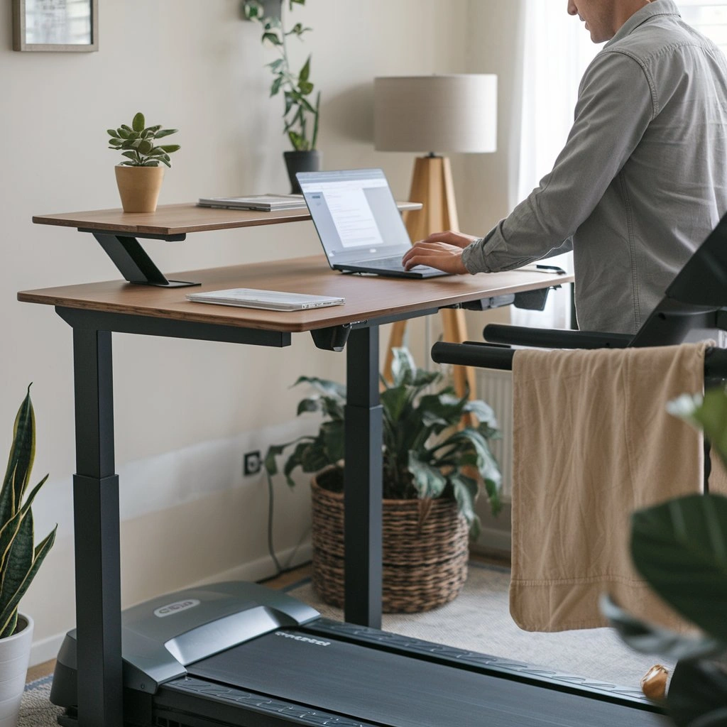 Standing Desk With Treadmill