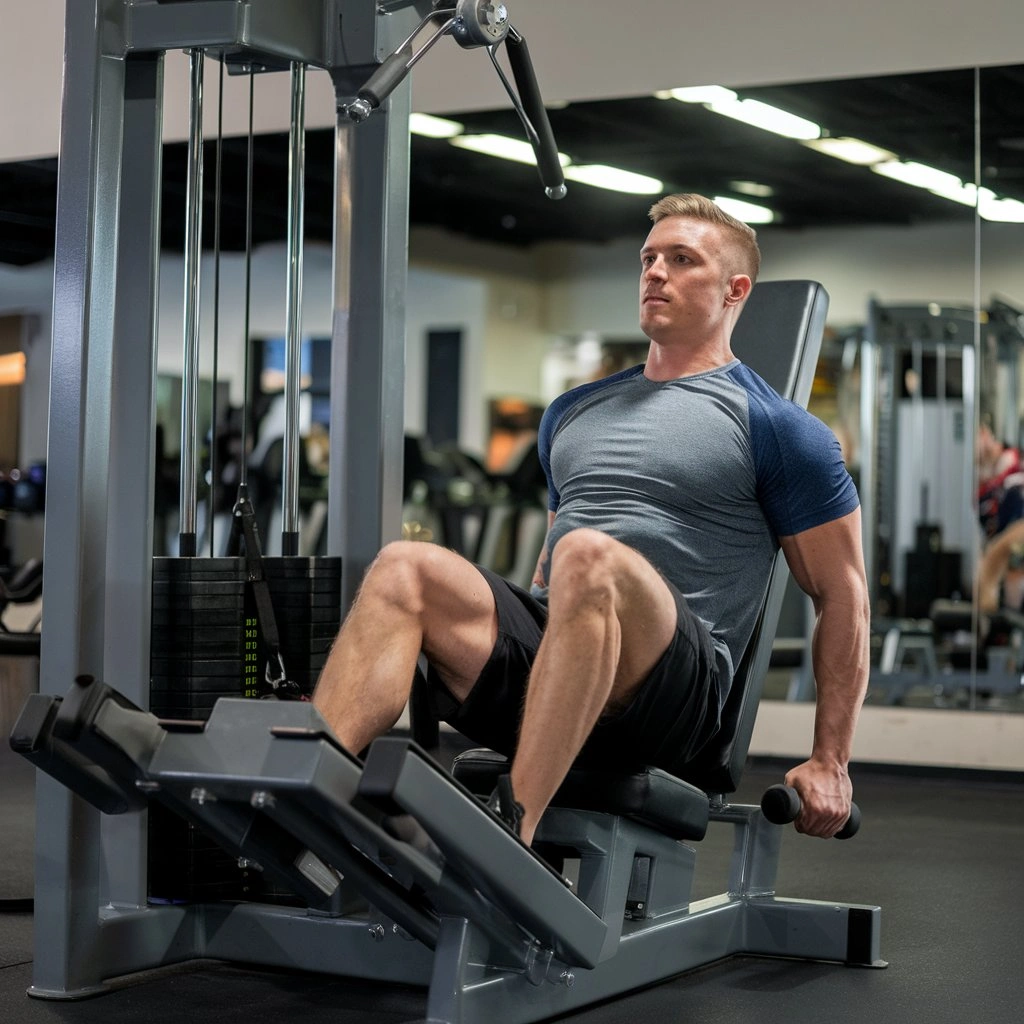 Technique of the leg press machine