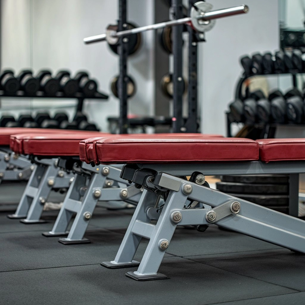 Use a stability ball as a substitute for a bench