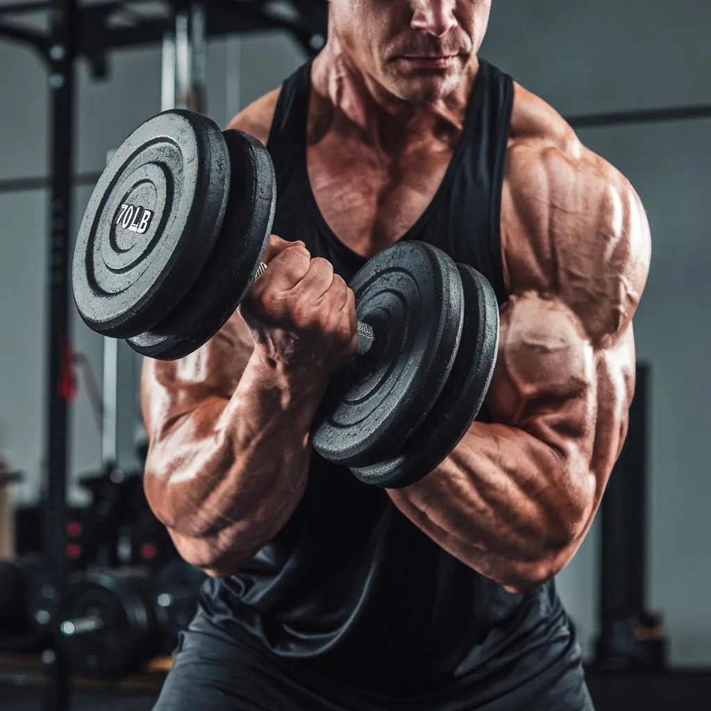 Sample Workout Routines with 70 Lb Dumbbells