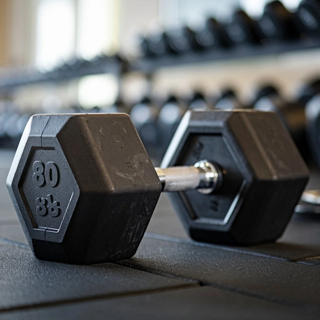 The Power of 80 lb Dumbbells