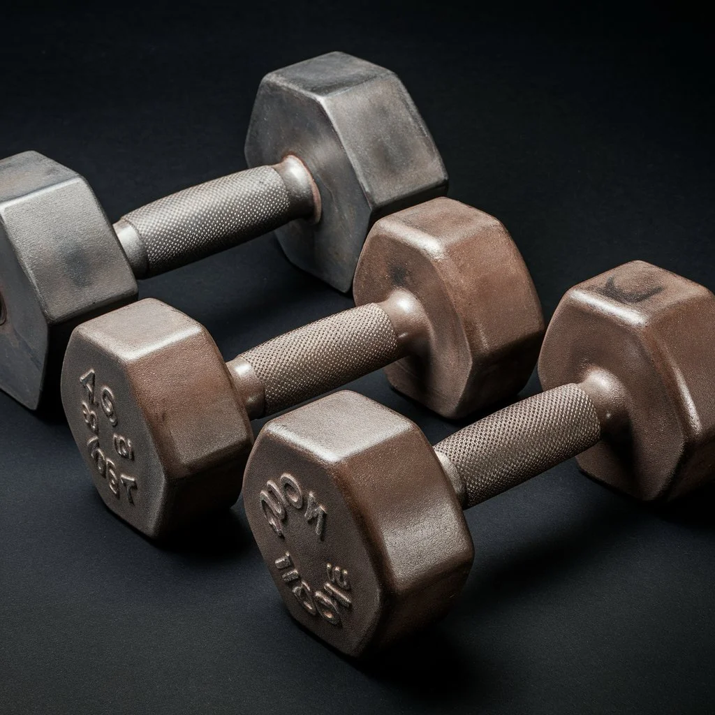 Cast Iron Dumbbells