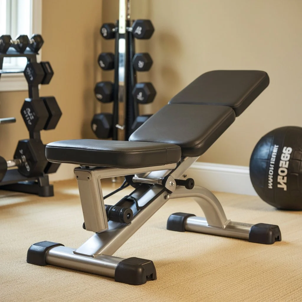 The Ultimate Foldable Gym Bench for Home Fitness