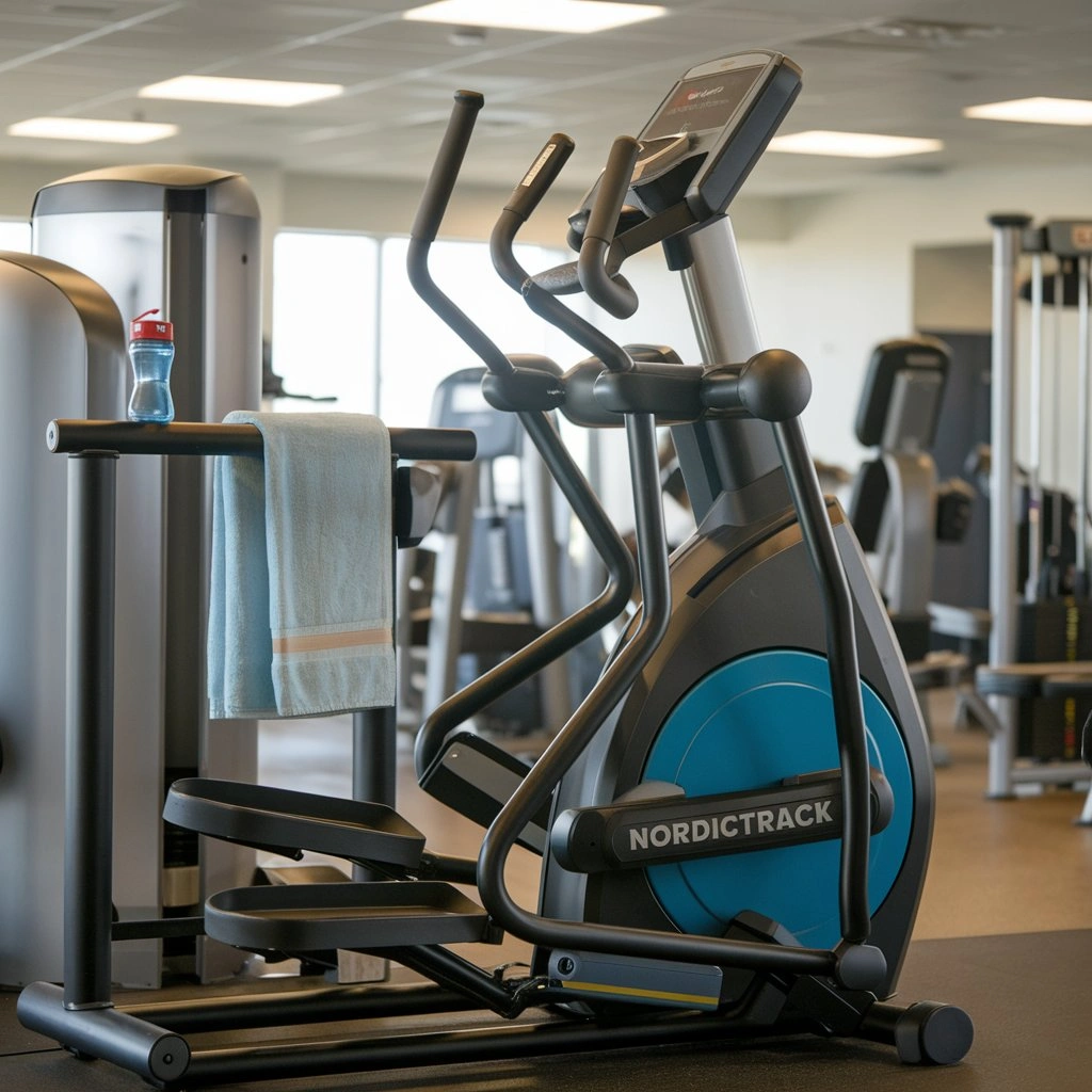 NordicTrack ACT Elliptical trainer offering customizable resistance levels.