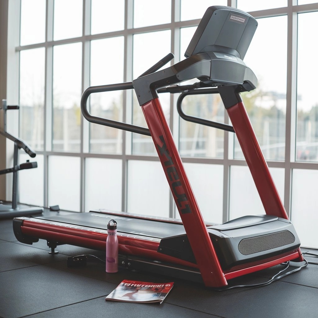 Redliro treadmill for home workouts with compact foldable design