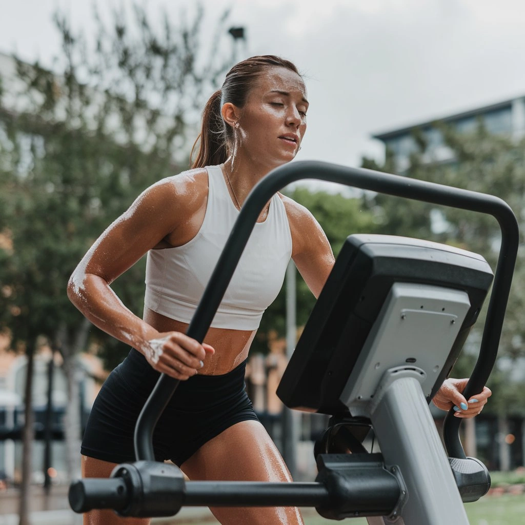 outdoor elliptical exercise