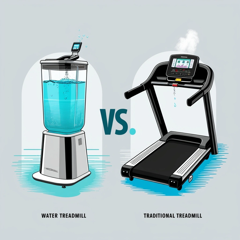 Water Treadmill vs. Traditional Treadmill