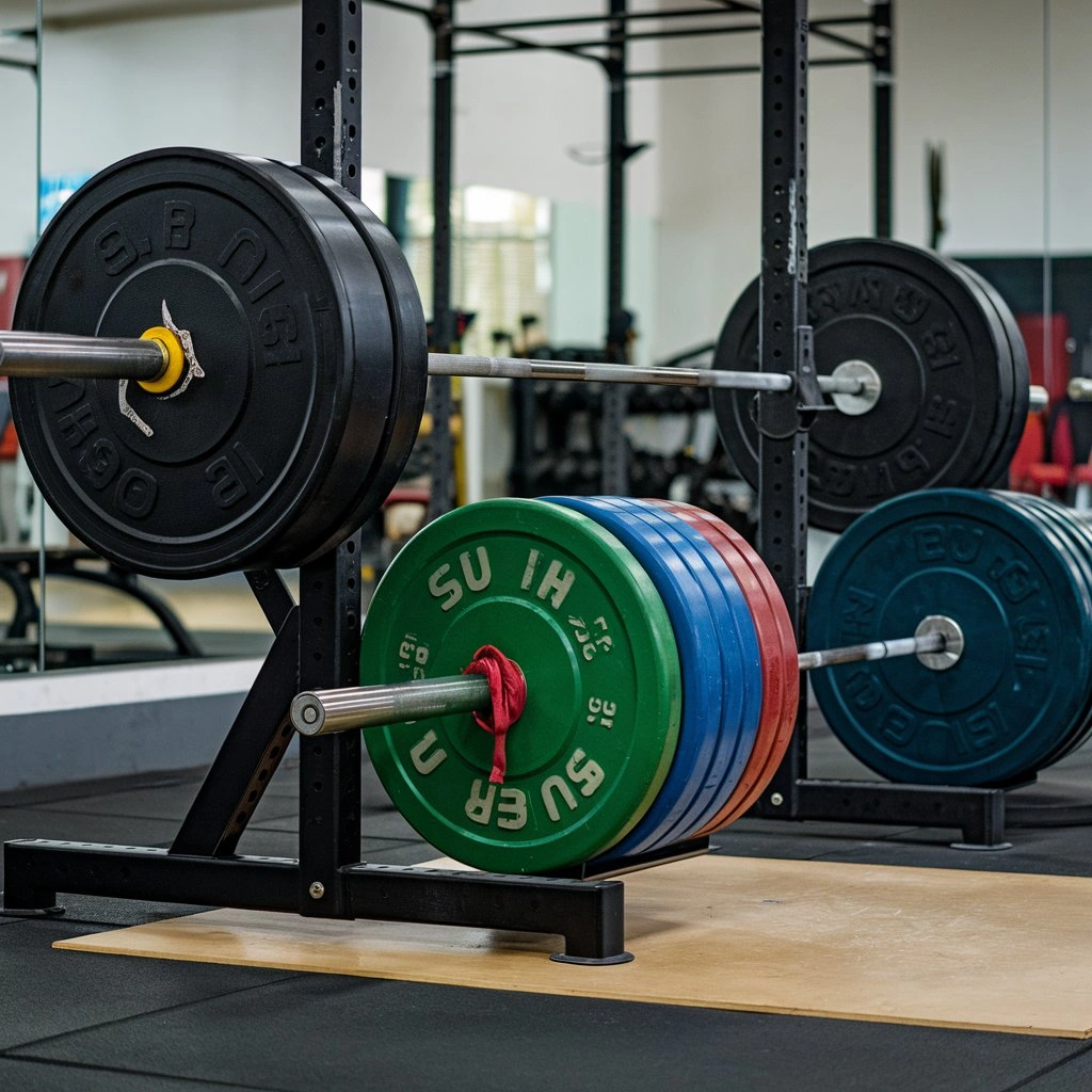 Using Barbell Stands