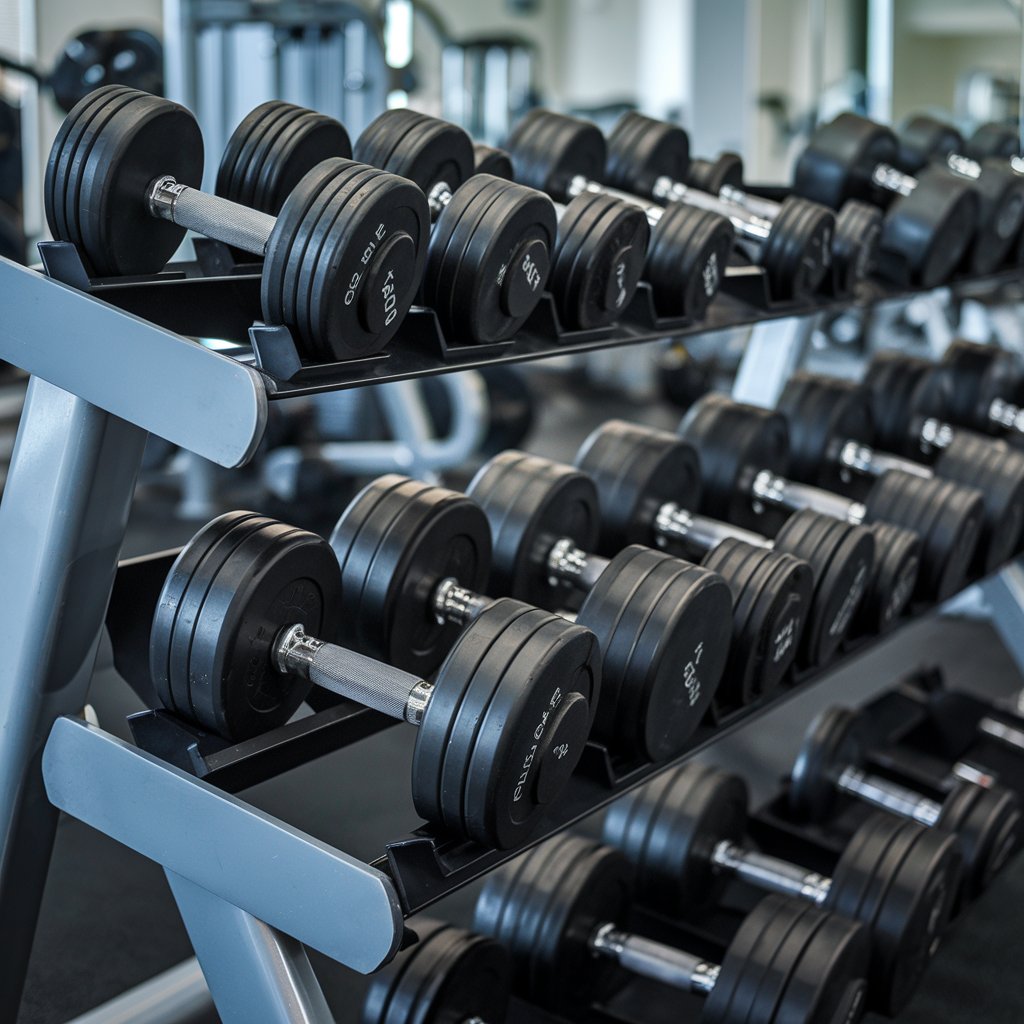 Components of a Dumbbell Rack