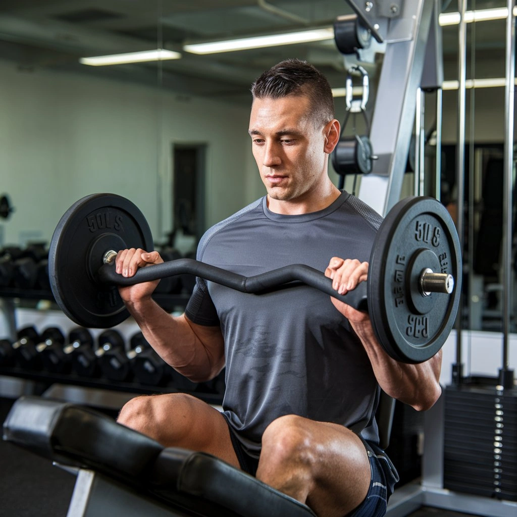 Gym Bench With Leg Extension