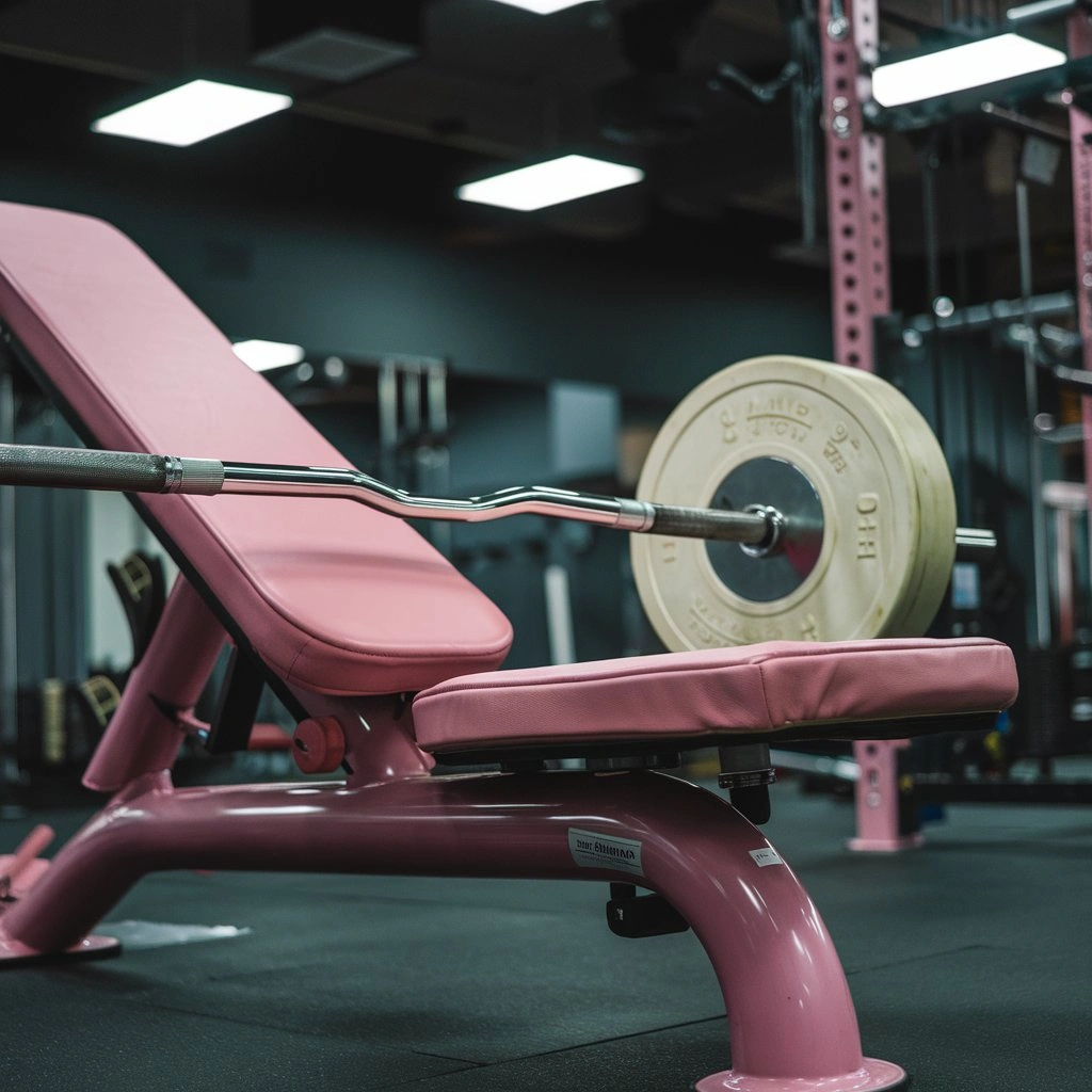 Gym Bench in a Workout Routine