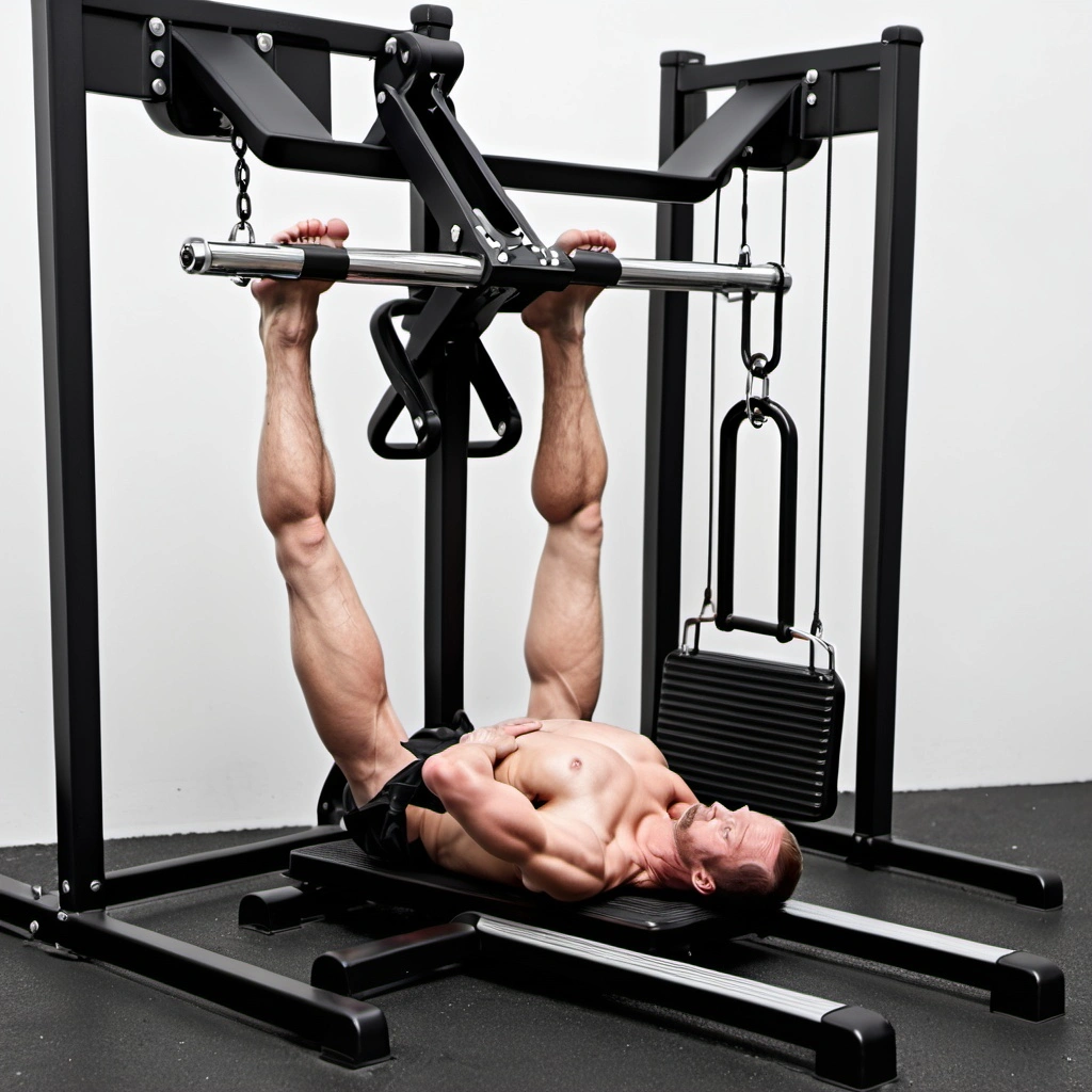 Inverted Leg Press Machine for leg workouts