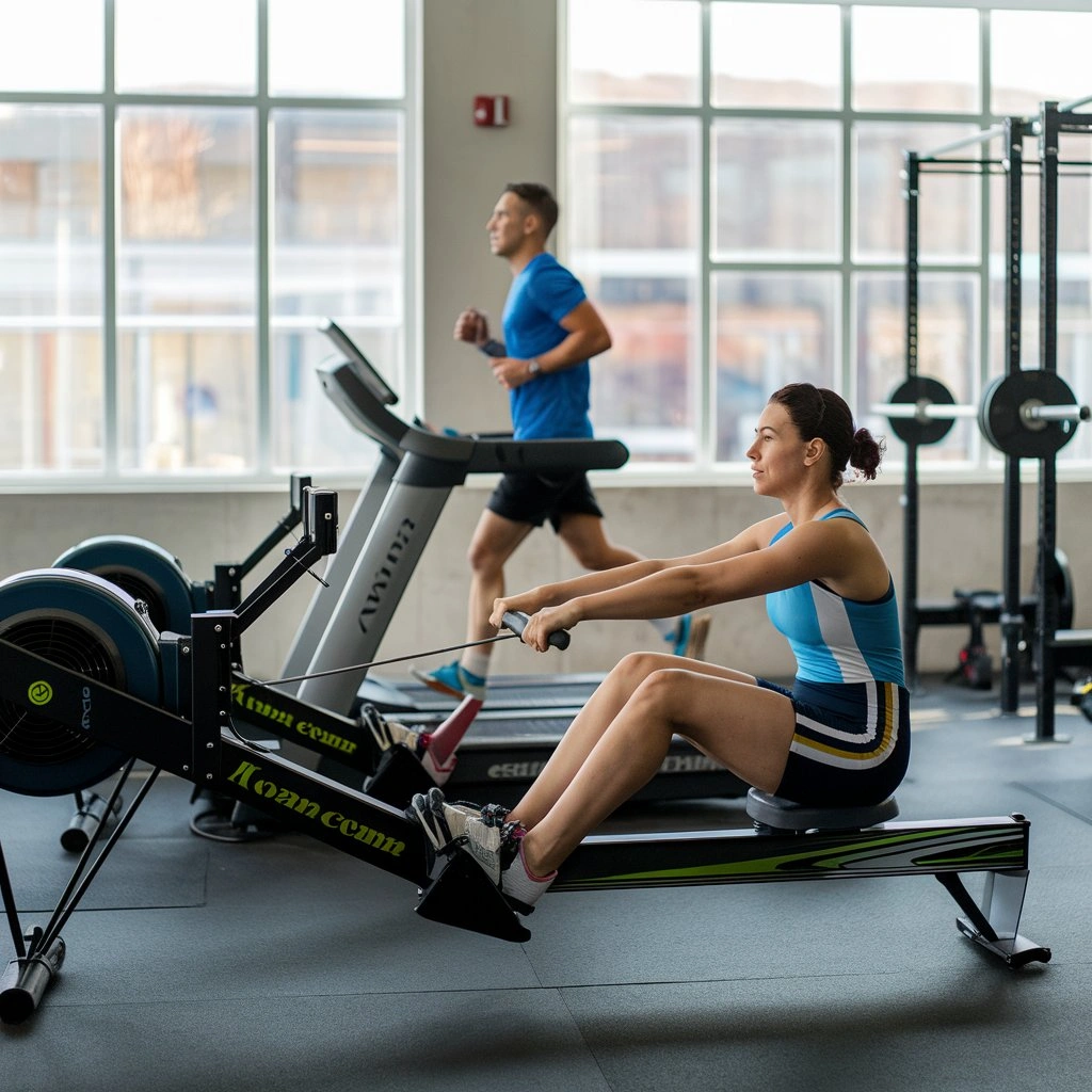 Rowing vs. Treadmill exercise types