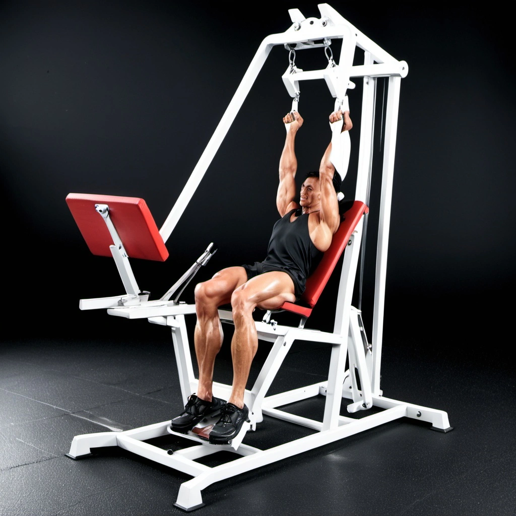 Swinging Leg Press Machine