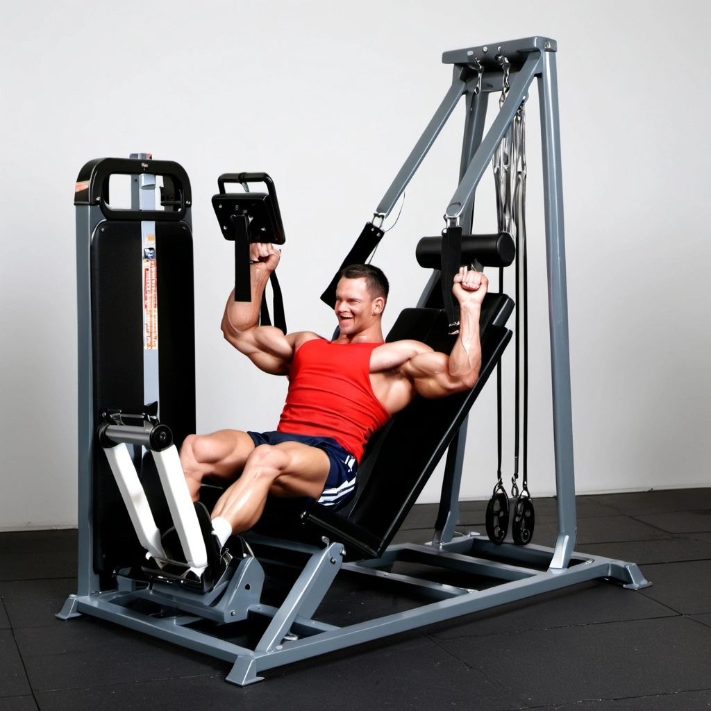 High Quality Swinging Leg Press Machine for Leg Workouts