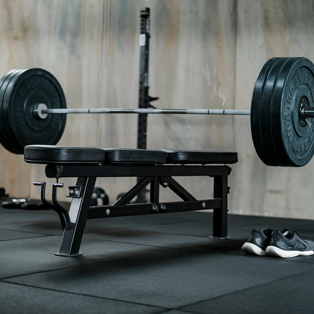 Pre-Adjusting Gym Bench