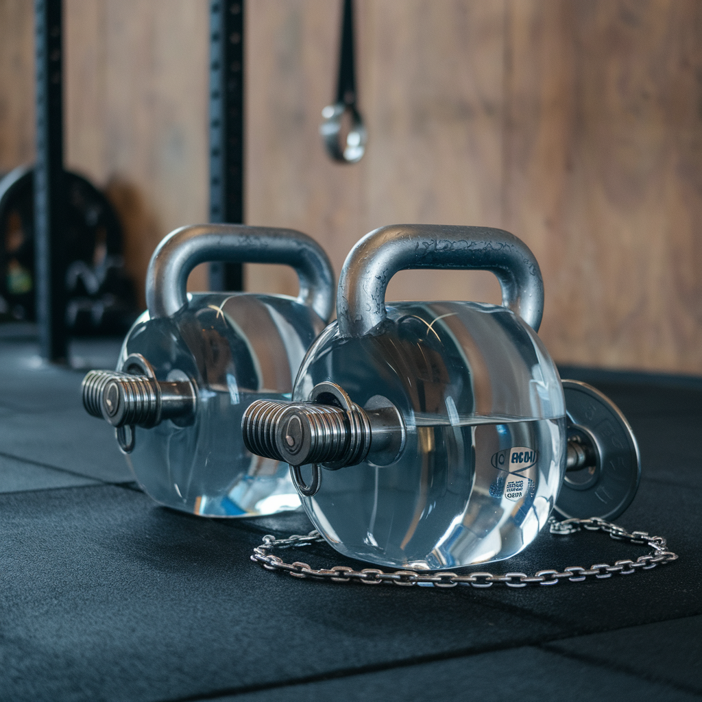 Recommendations for using water dumbbells 