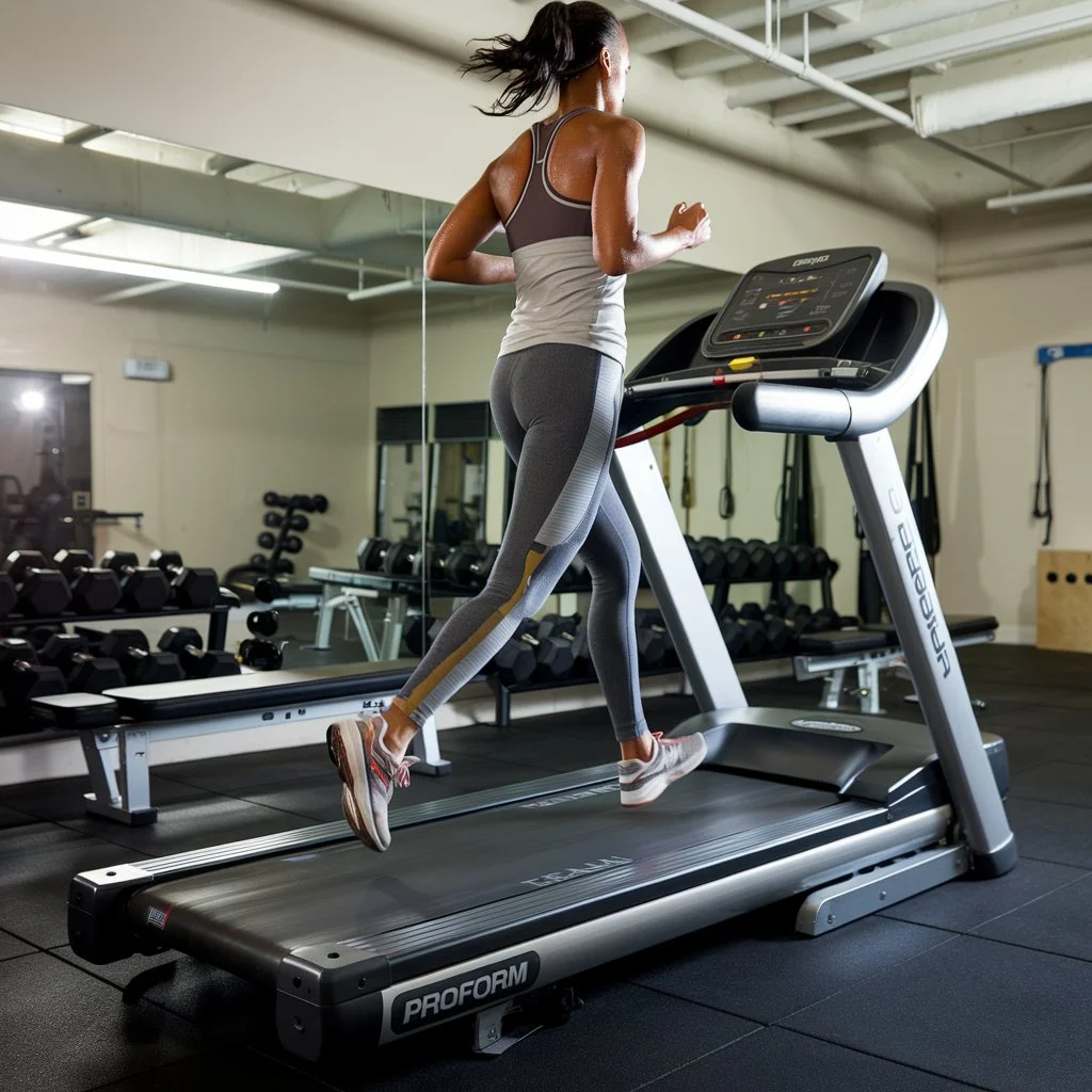 proform trainer 8.7 treadmill exercises