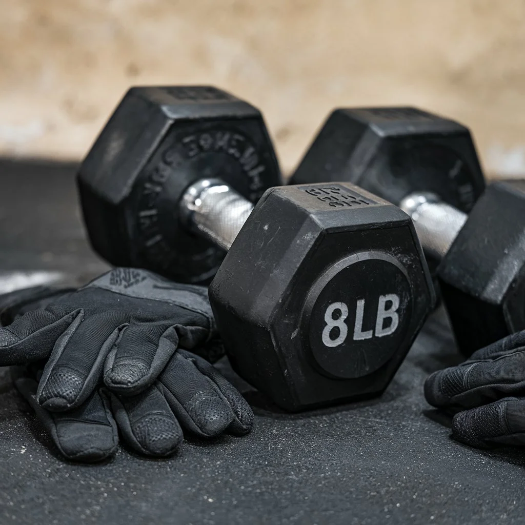 8 lb Dumbbells