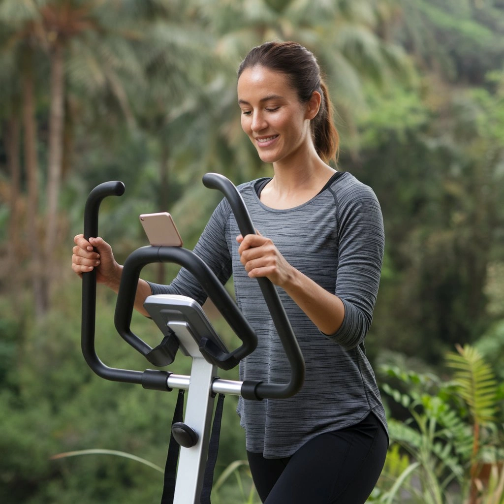 Using Portable Elliptical Machines