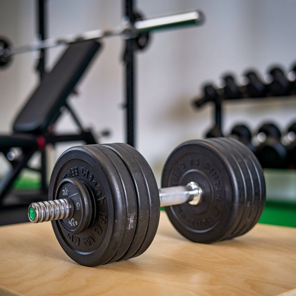 single 40-pound dumbbell